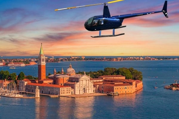 Helicopter Venice Flight