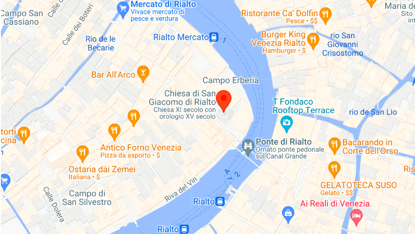 Mappa Rialto