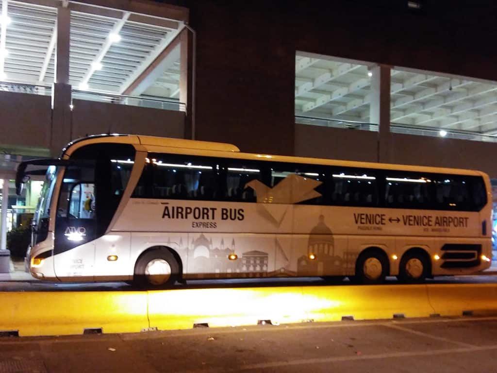 Aeroporto Marco Polo, bus diretto per Venezia