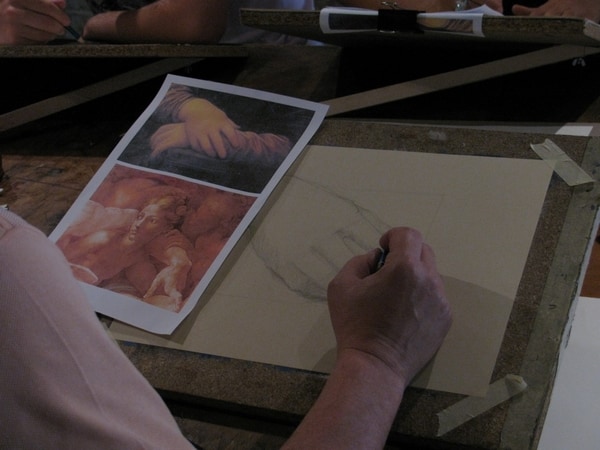 Мастер класс по классическому рисунку в венеции