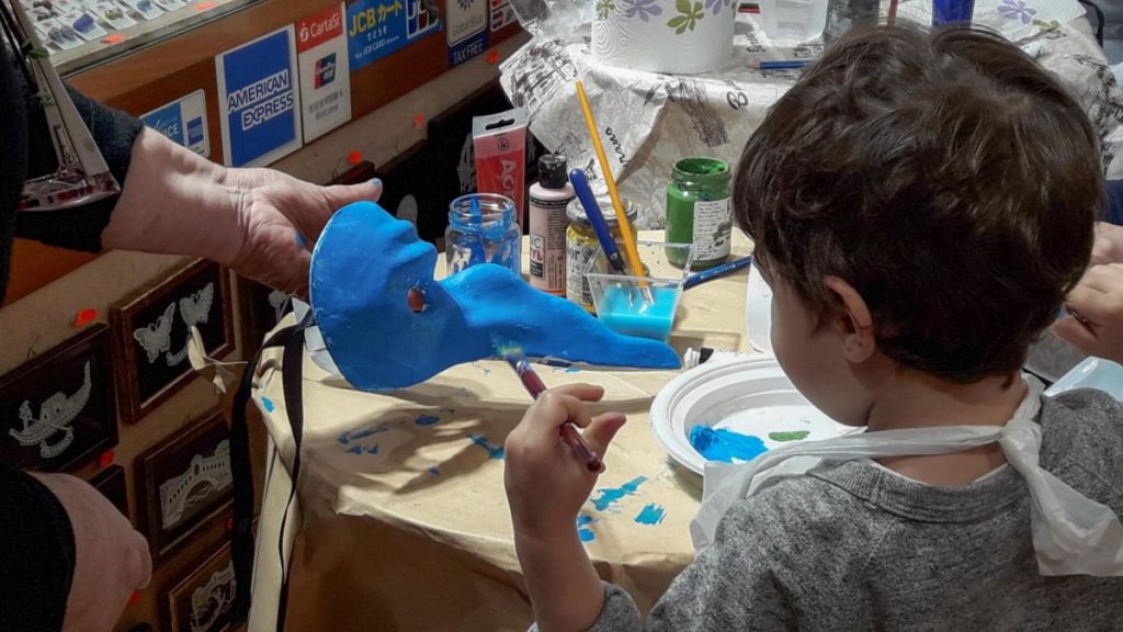 Мастер класс роспись венецианских масок