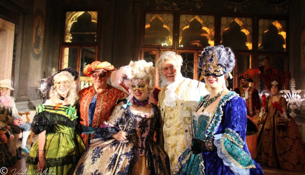 Venetian Reflections Carnival party