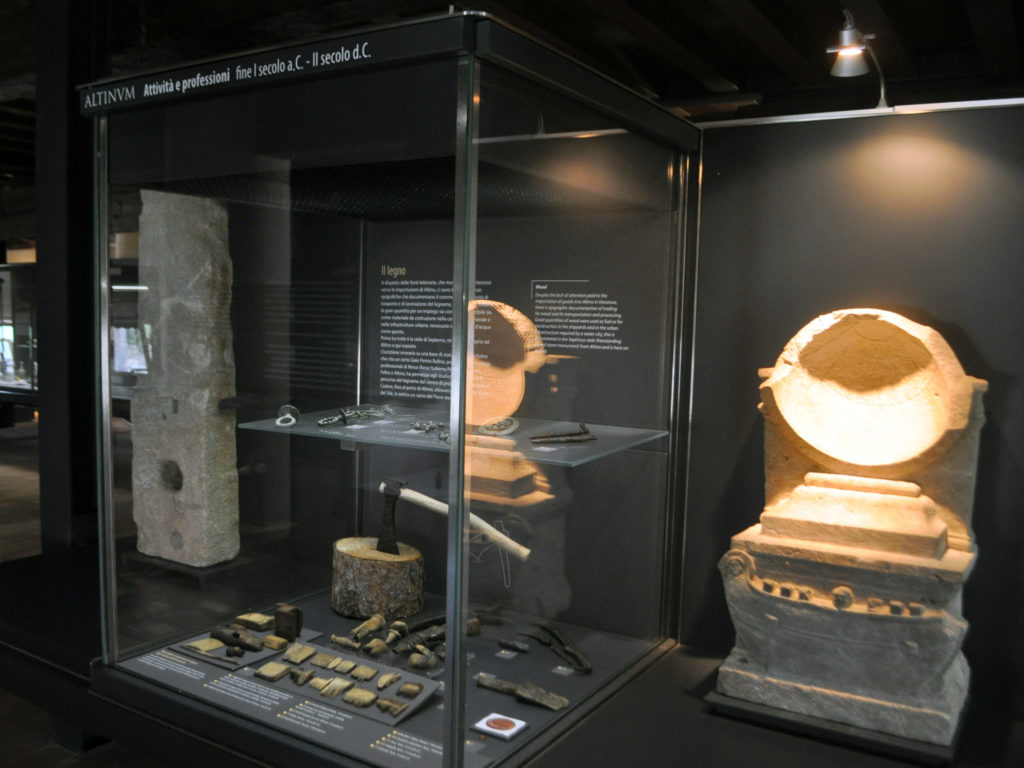 Острова Венецианской лагуны. Алтино музей археологии