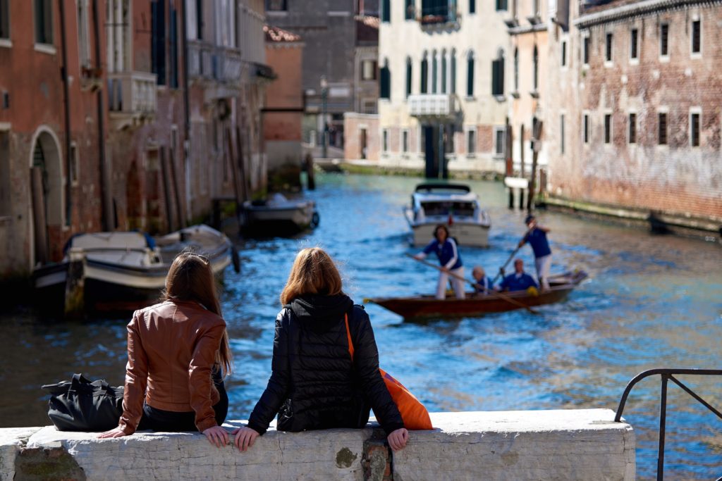 turiste donne venezia