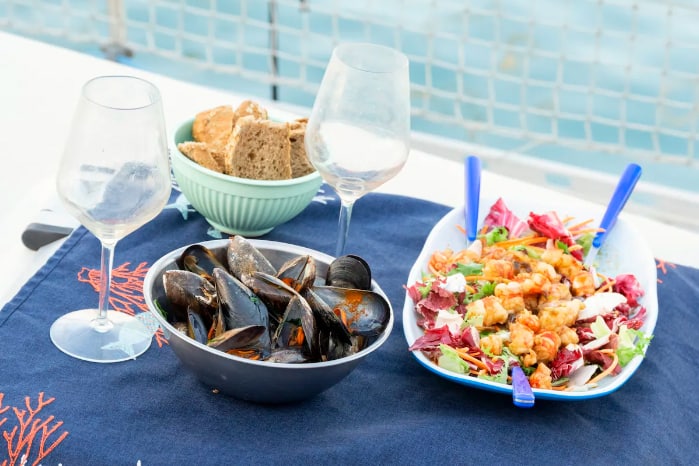 apéritif vénitien typique poisson