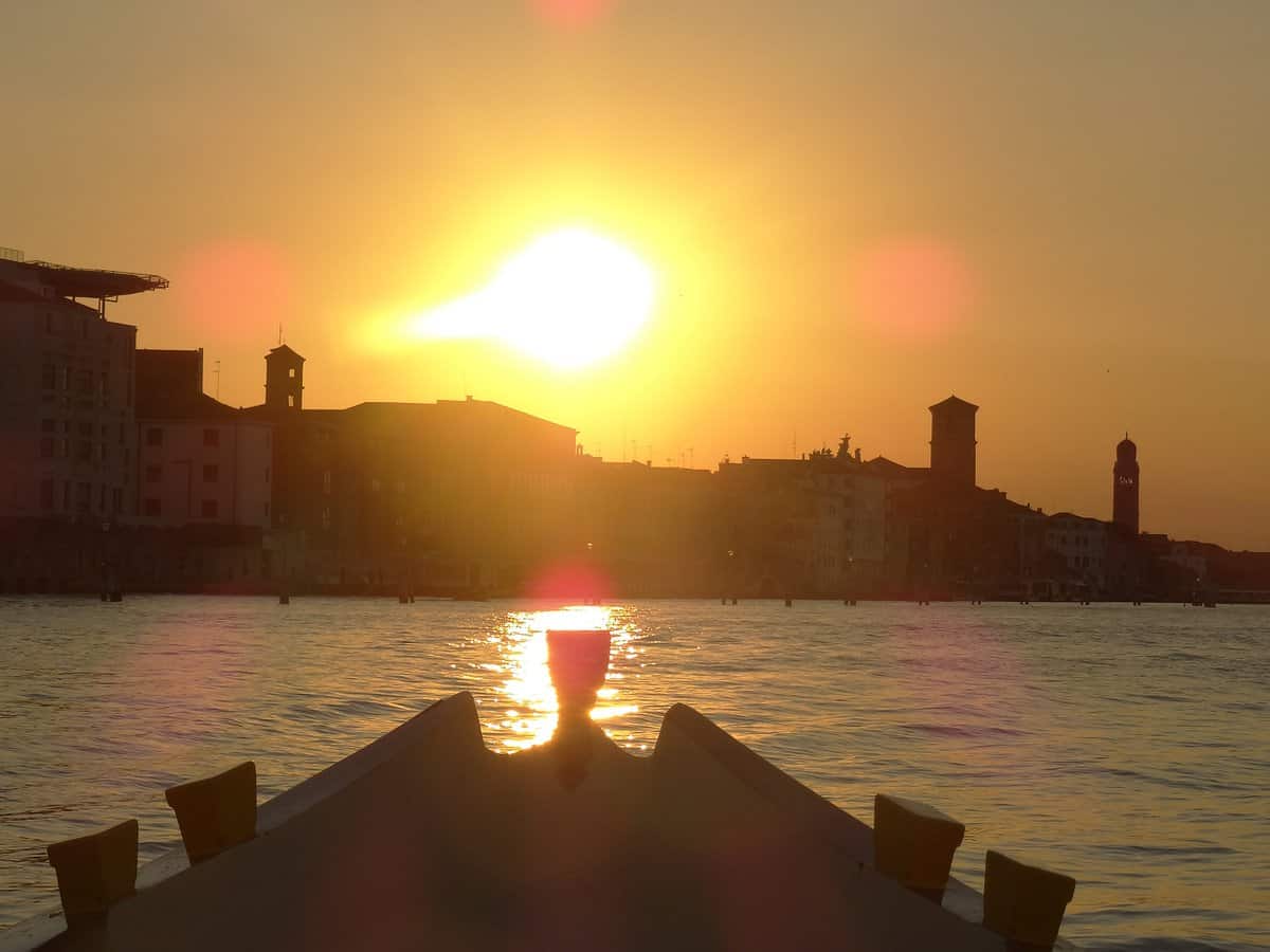 Tour in bragozzo Laguna - Venezia al tramonto