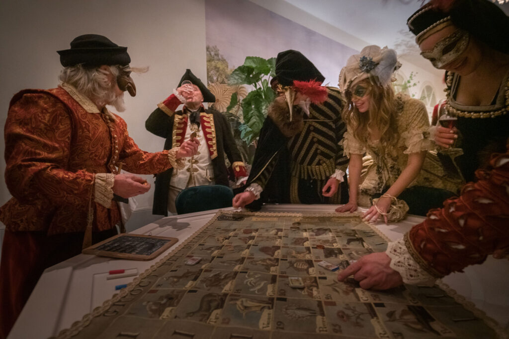 Венецианский бал маскарад. Игры в отеле Heureka