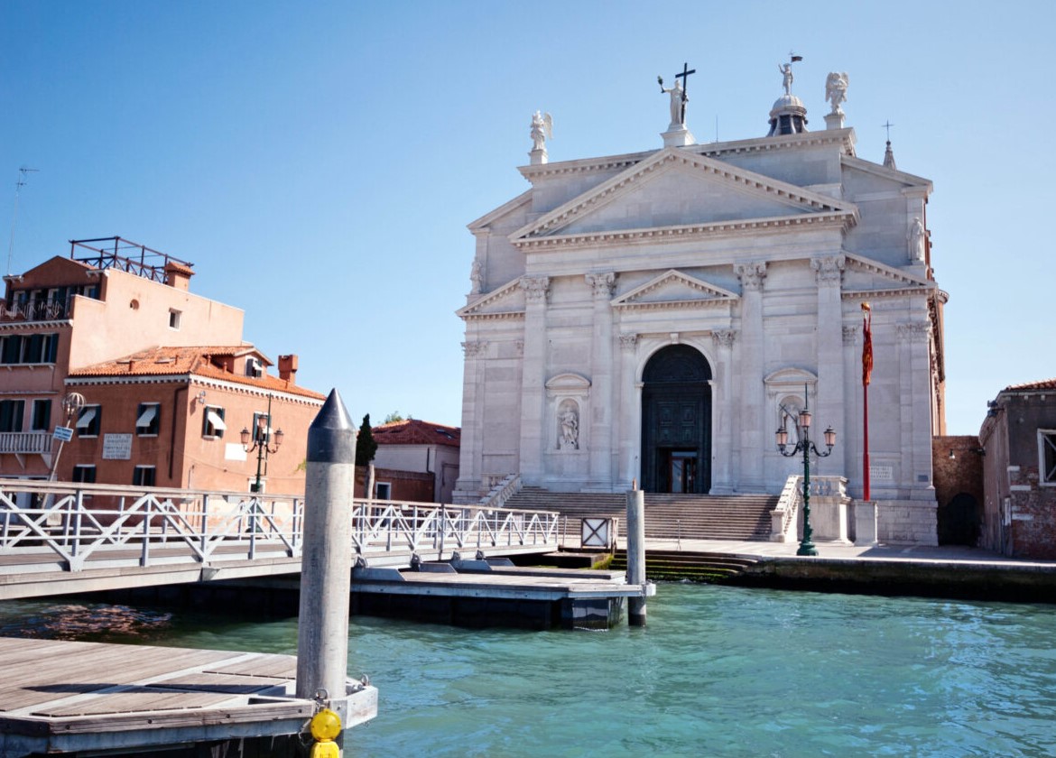 Феста дель Реденторе в Венеции - понтонный мост