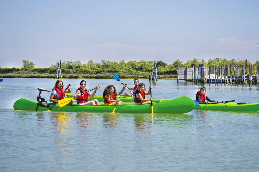 Каваллино Италия. Тур на каяке по венецианской лагуне