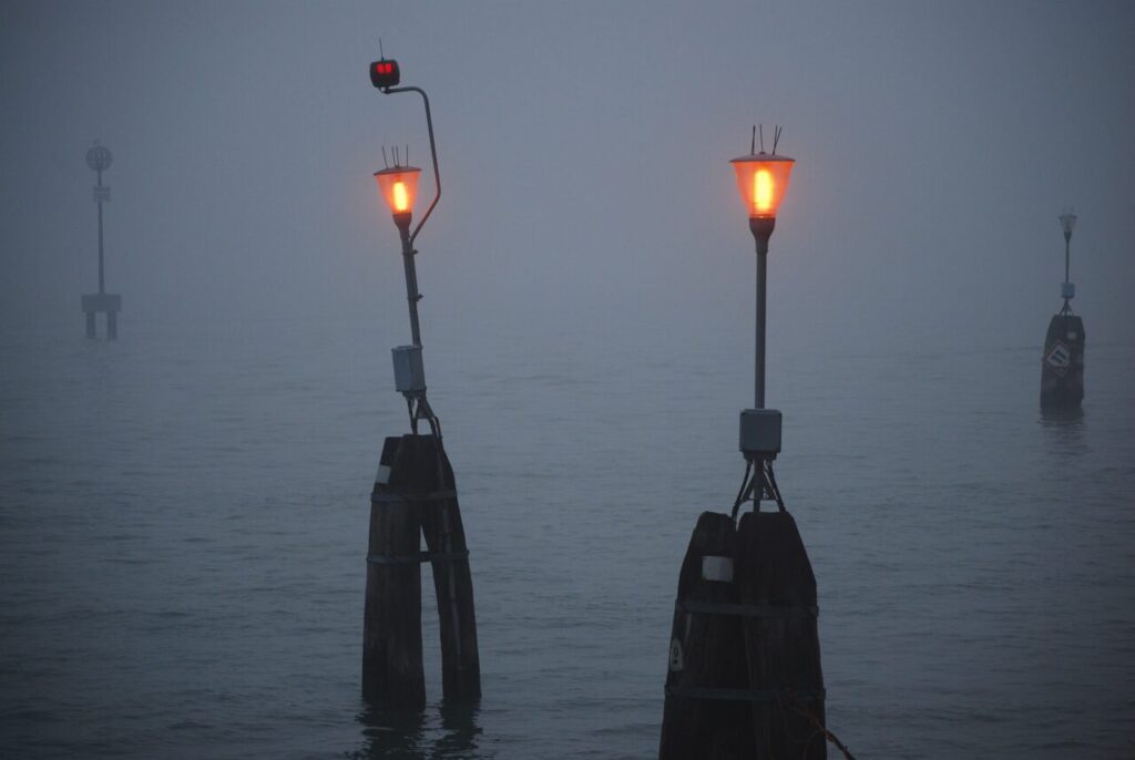 Venice ghost tour. лагуна