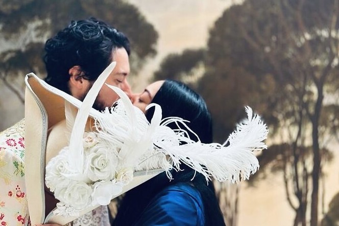 Карнавальные  костюмы Венеция - фотосъемка для пары в студии