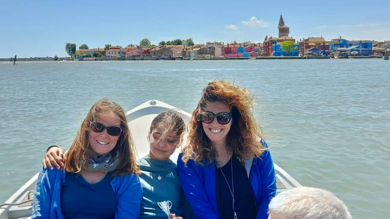 Экскурсия по Венеции на лодке. Бурано