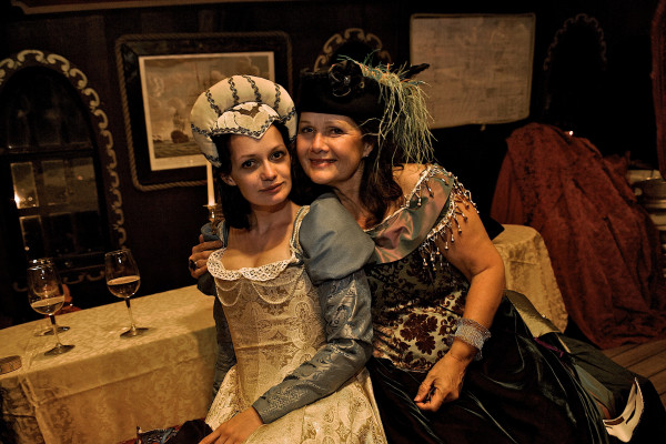 Venetian Carnival . Вечер на галеоне. Гости