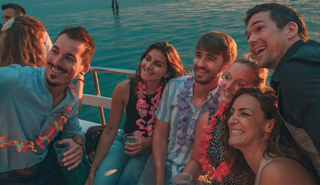 Redentore Venice. Вечер на теплоходе.