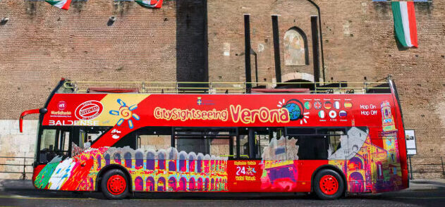 Verona bus tour hop on hop off