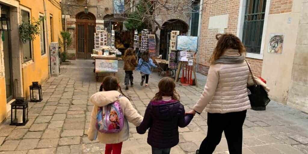 bambini a venezia