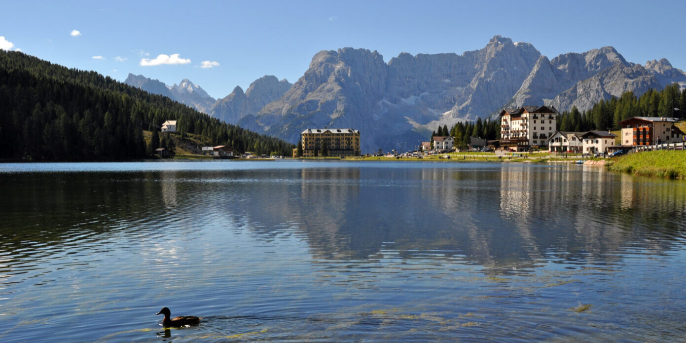 Из Венеции в Альпы Доломиты тур. Озеро Мизурина